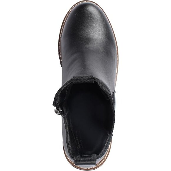 NWT AQUA DIVA 10 Savannah Chelsea Waterproof Ankle Boot Leather Insulated Black - Picture 12 of 16